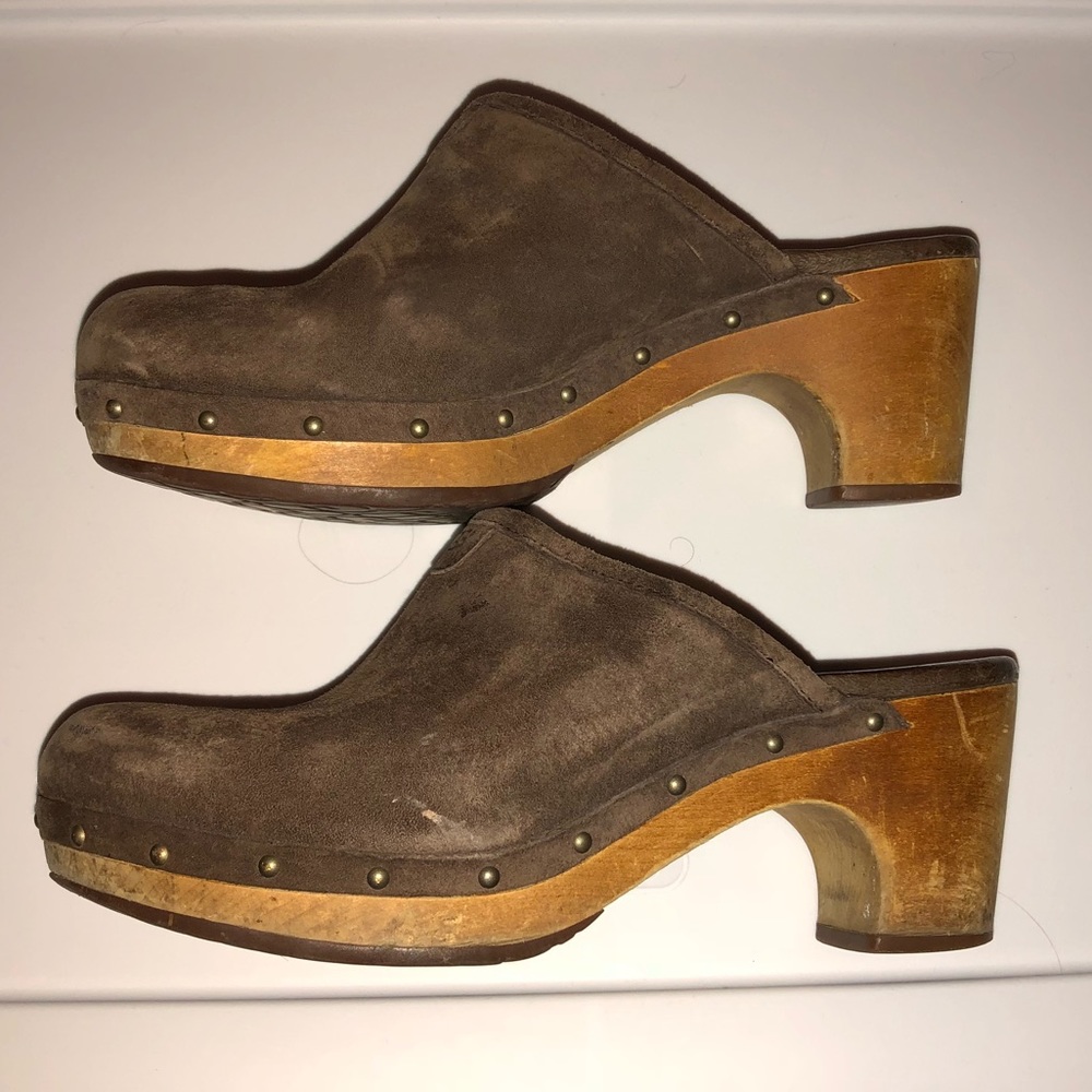 Uggs Abbie Clogs Espresso Brown